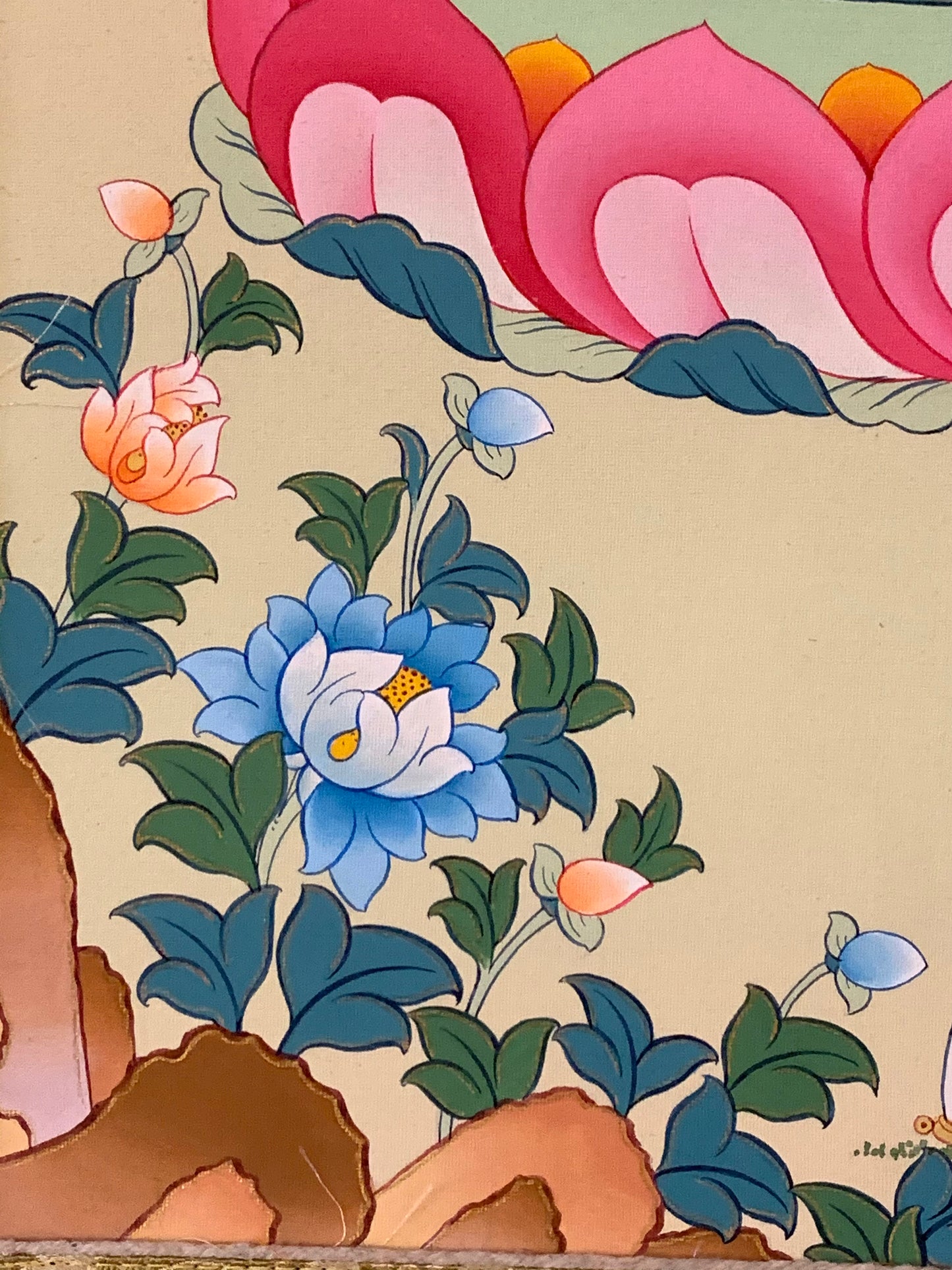 Samantabhadra With Consort Karma Gadri Thangka