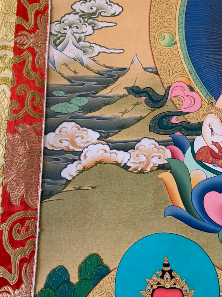 White Tara Long Life Thangka