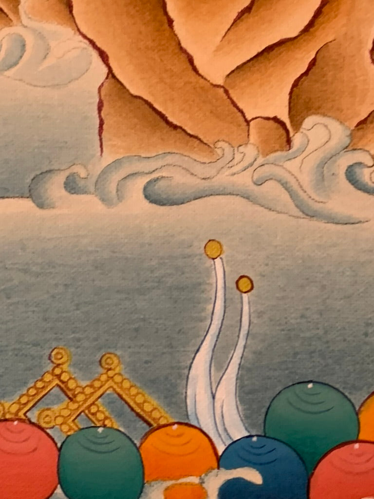 Samantabhadra With Consort Karma Gadri Thangka