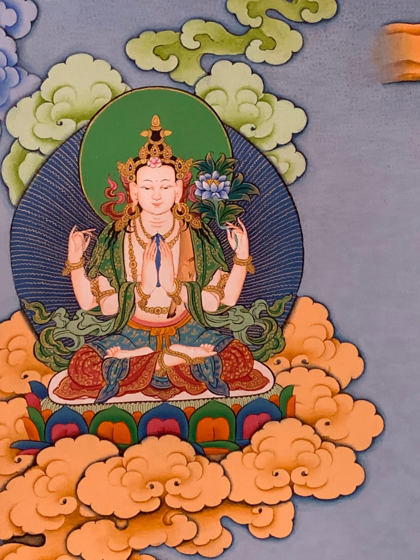 Manjushri Thangka