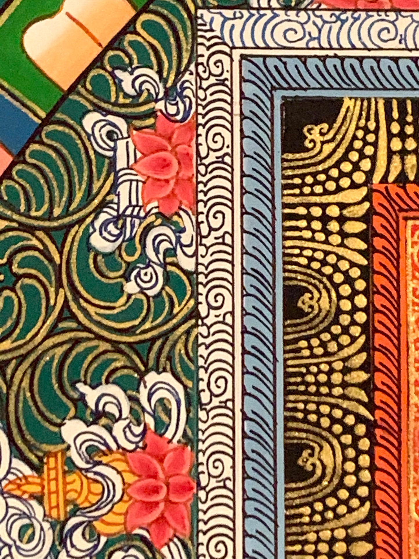 Chenrezig Compassion Mandala Thangka