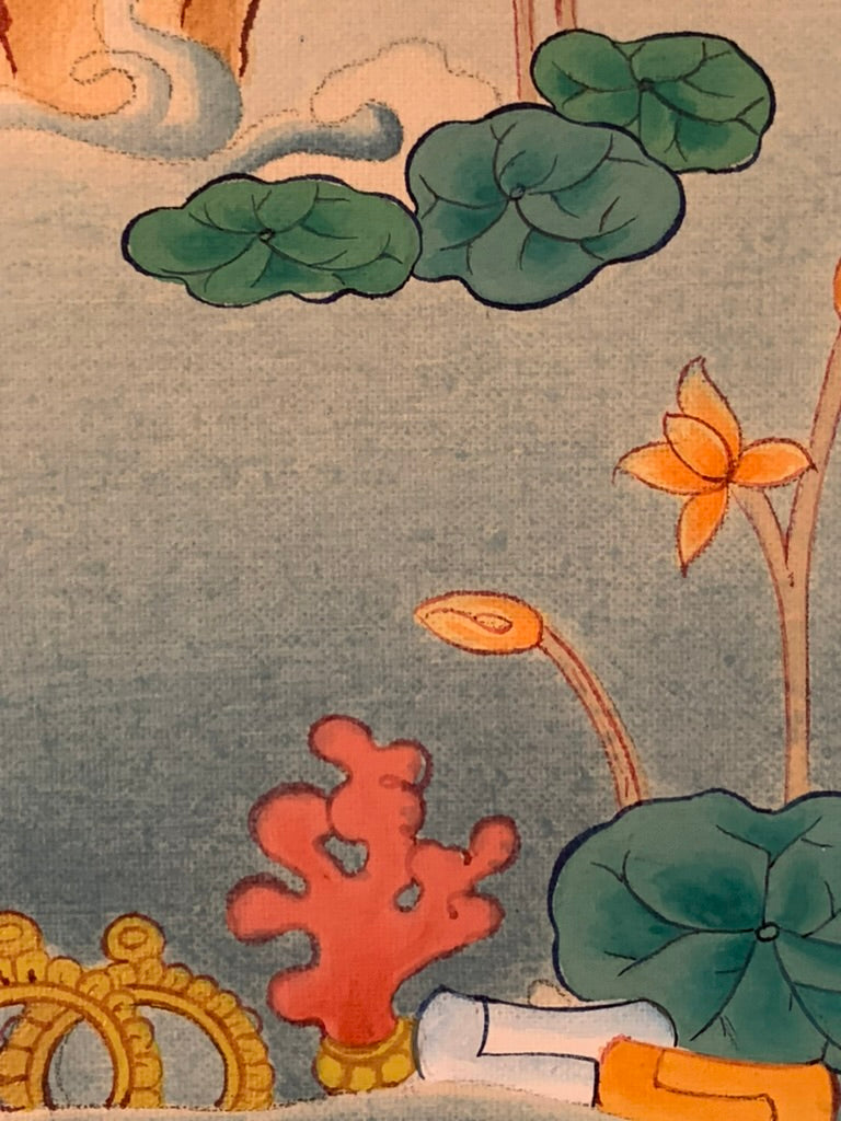 Samantabhadra With Consort Karma Gadri Thangka