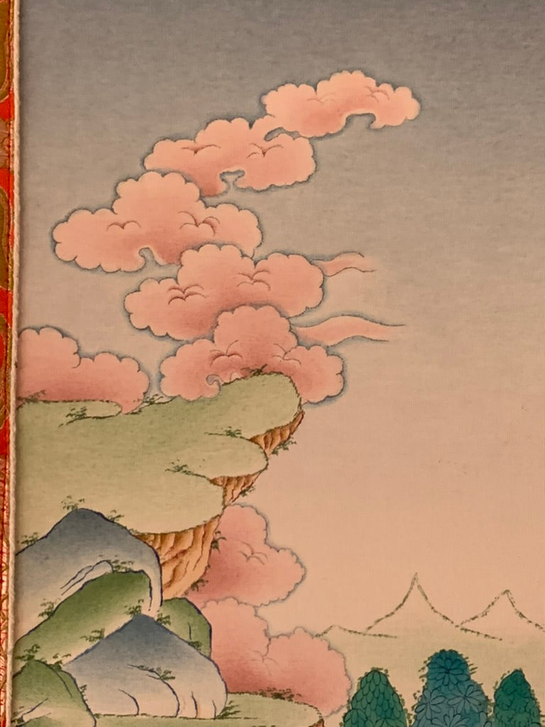Samantabhadra With Consort Karma Gadri Thangka