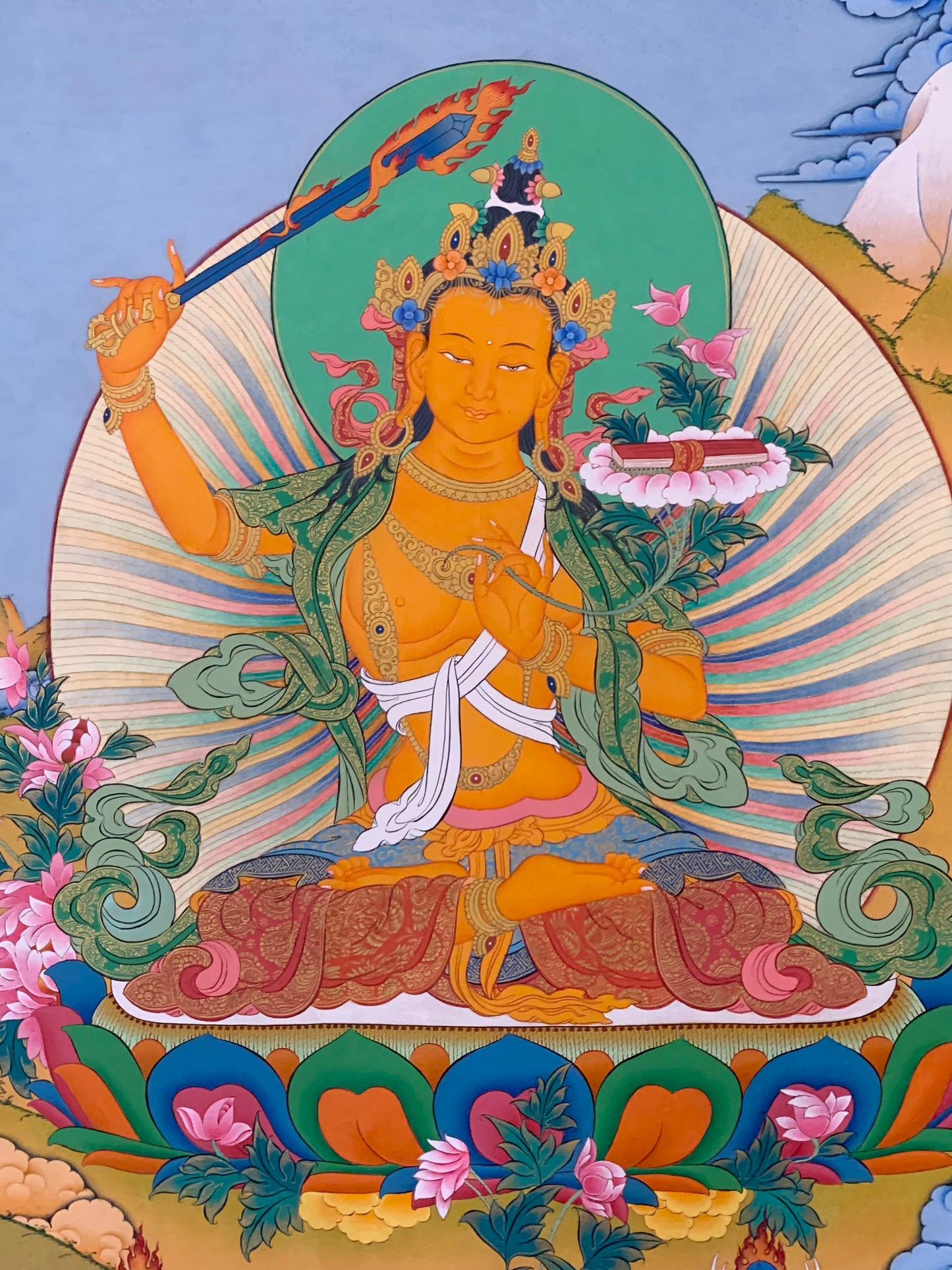 Manjushri Thangka