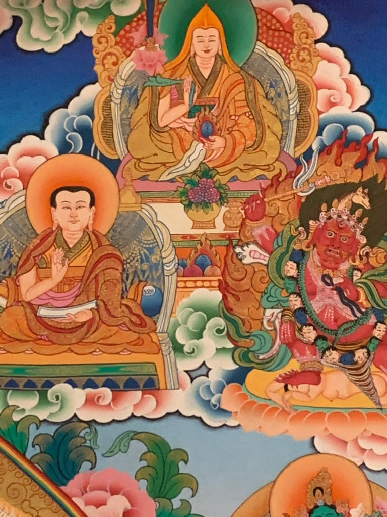 Thousand Armed Avalokiteshvara Thangka