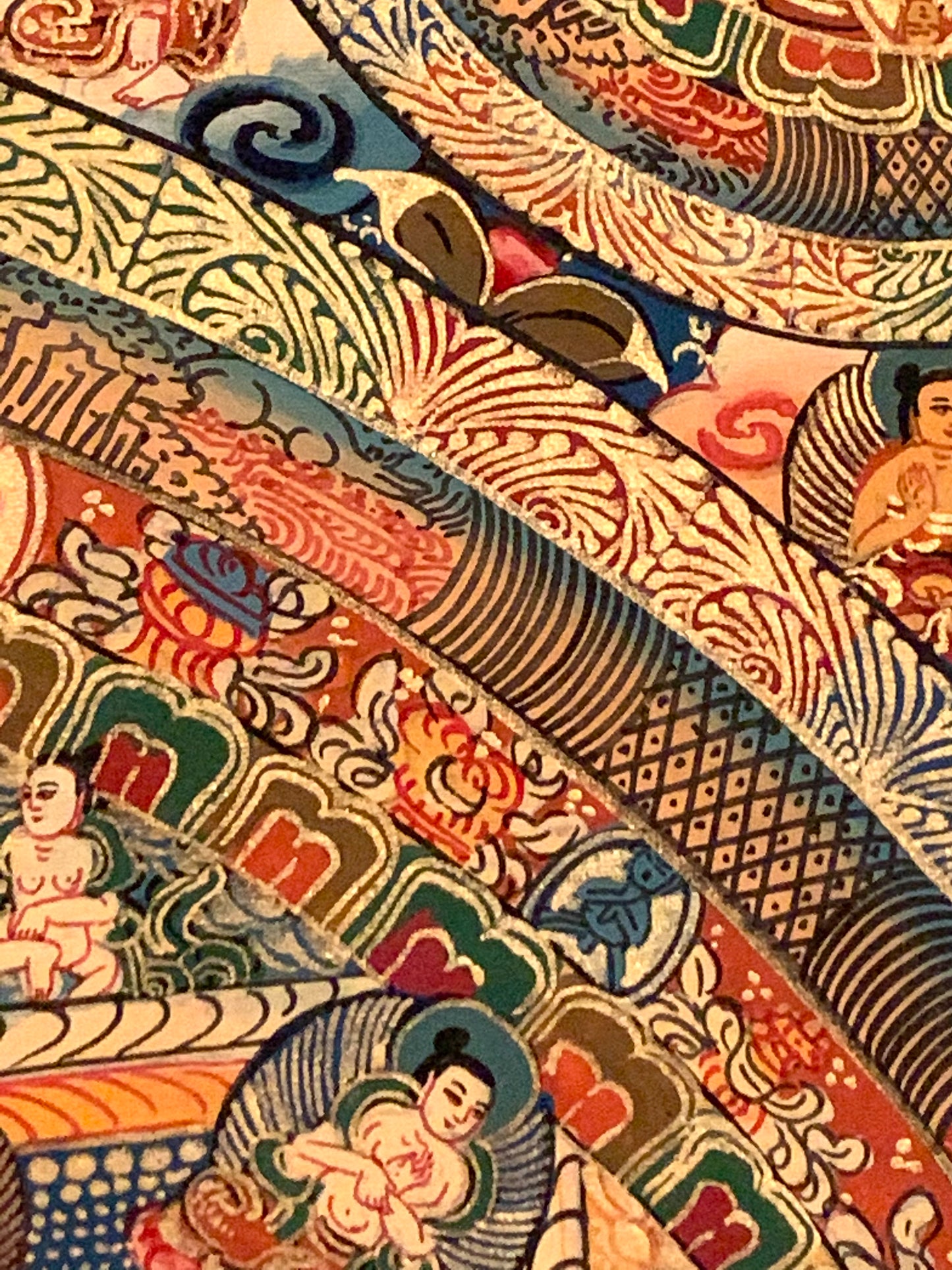 Five Mandala Thangka