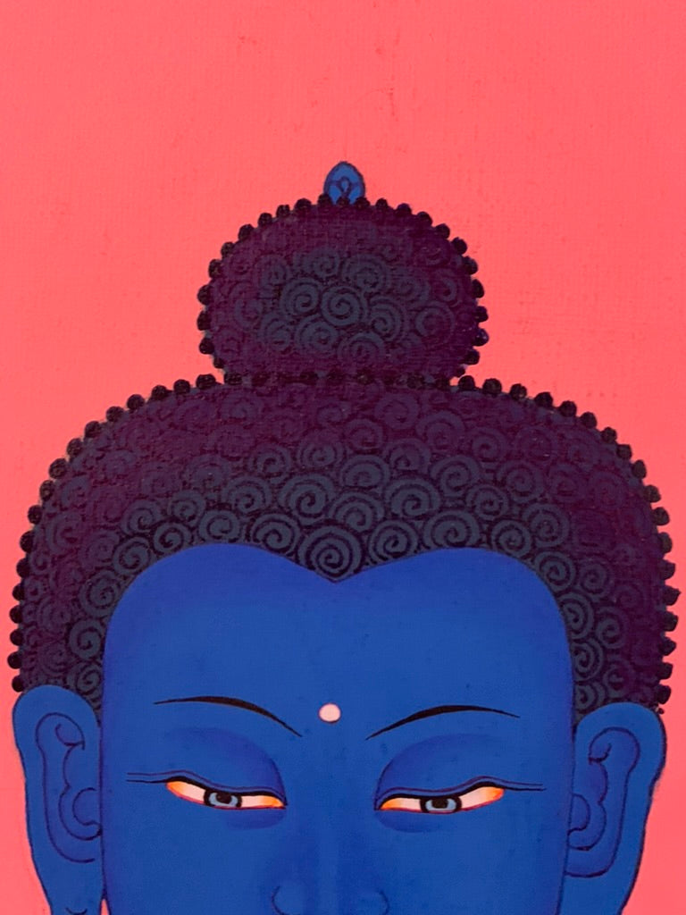 Eight Medicine Buddhas Thangka