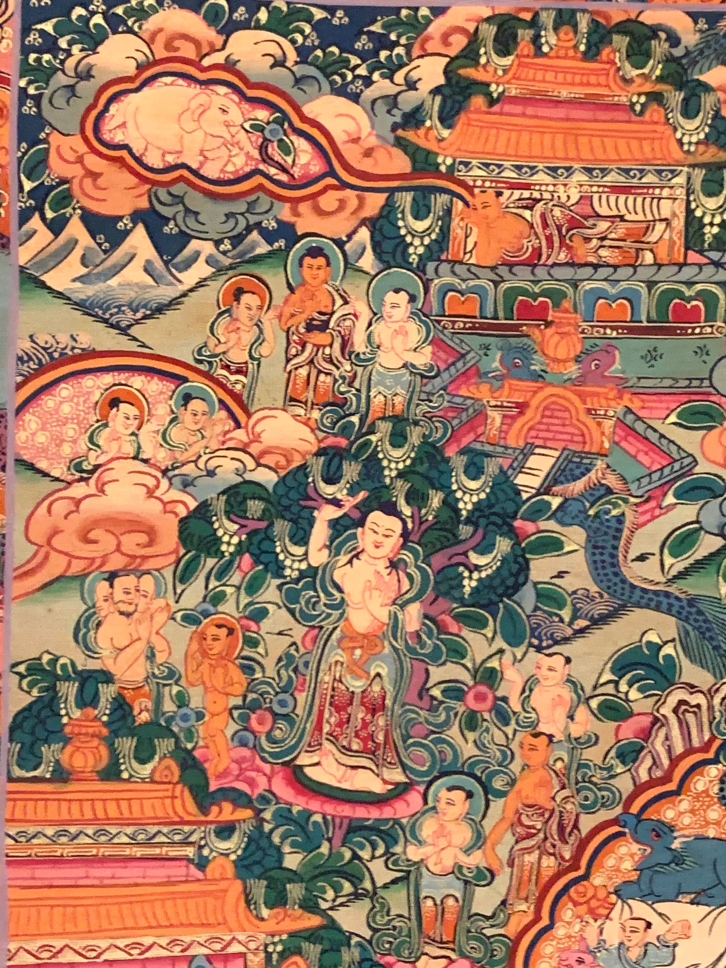 Shakyamuni Life Story Thangka