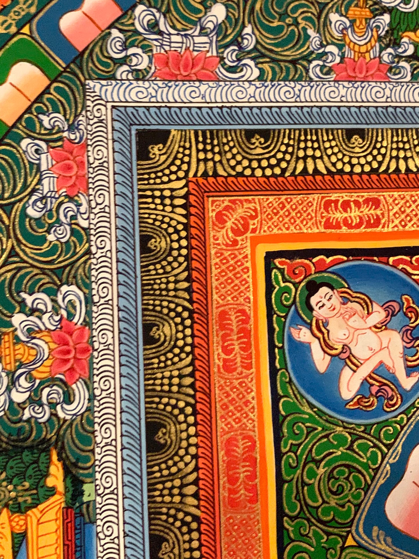 Chenrezig Compassion Mandala Thangka