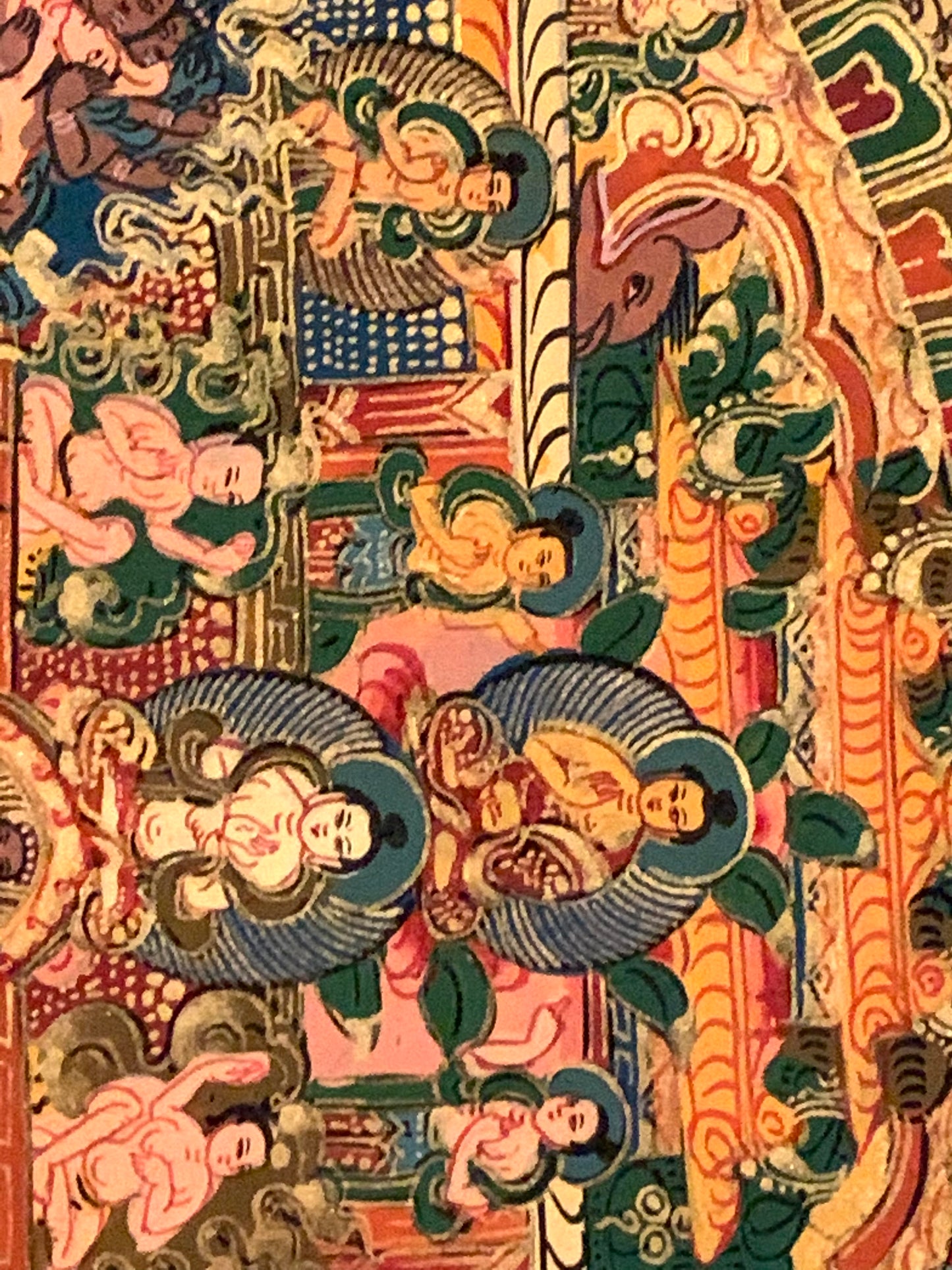 Five Mandala Thangka