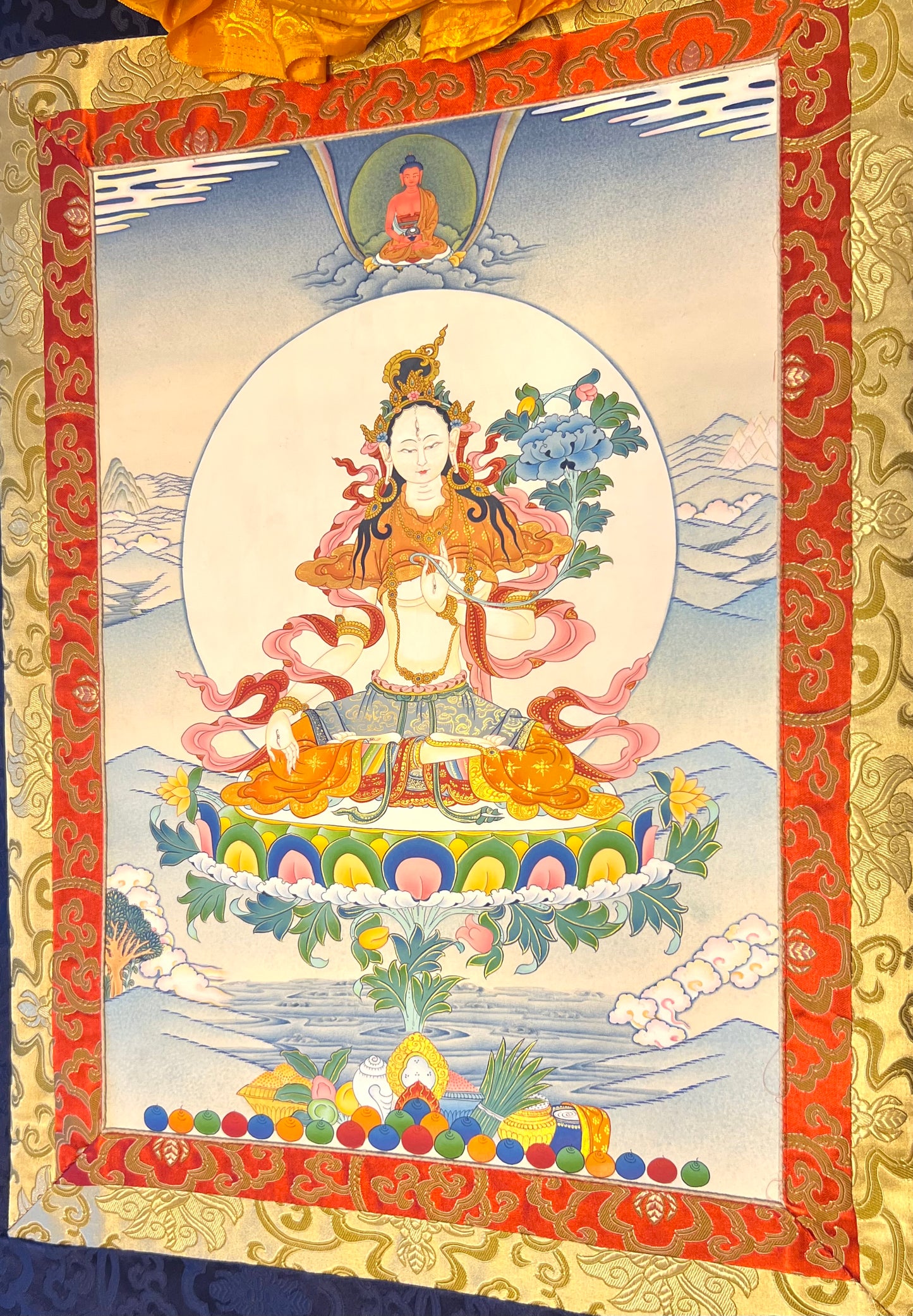 White Tara Thangka
