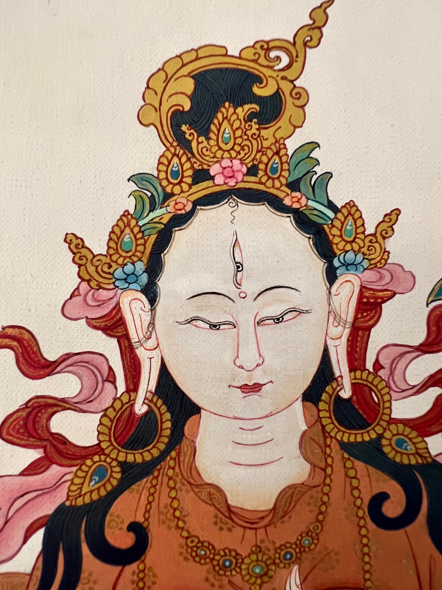 White Tara Thangka