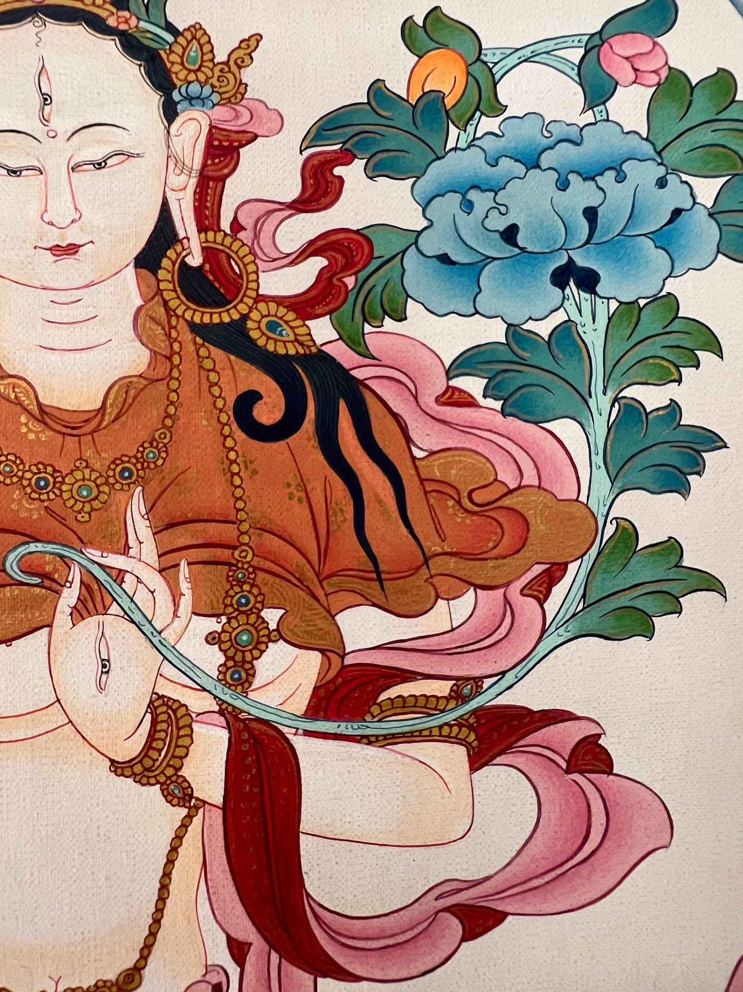 White Tara Thangka