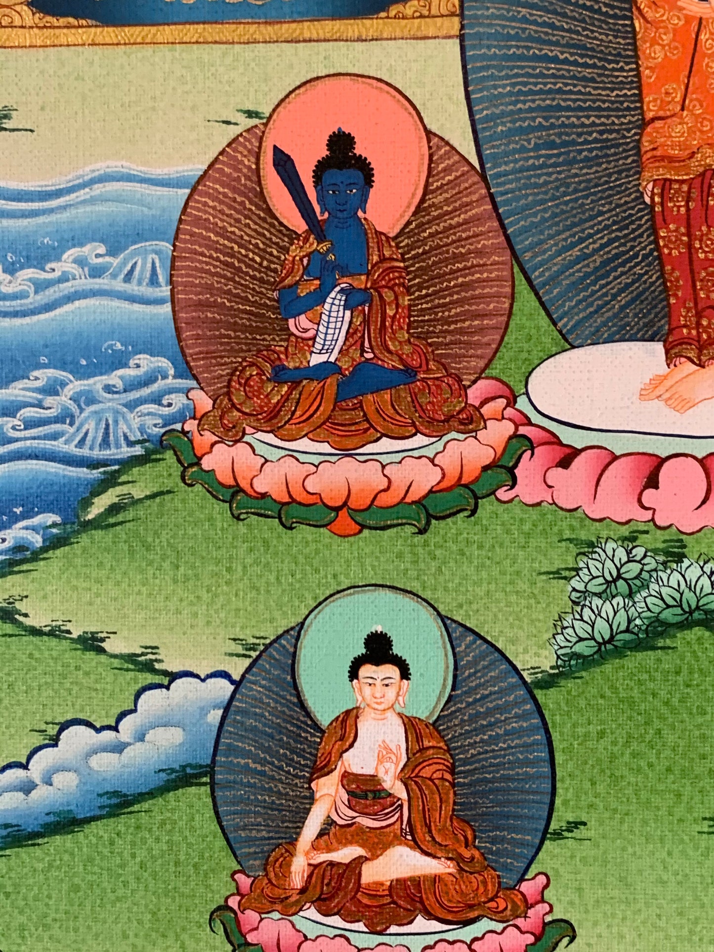 Thirty Five Buddha Thangka