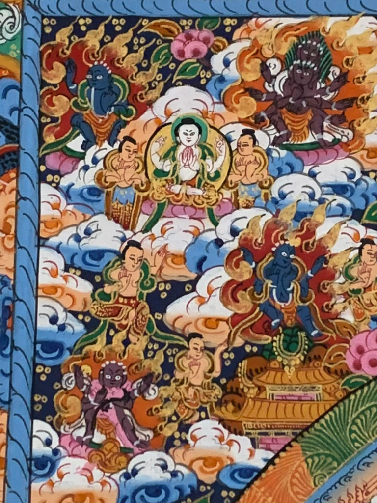 Buddha Avalokiteshvara Mandala Thangka