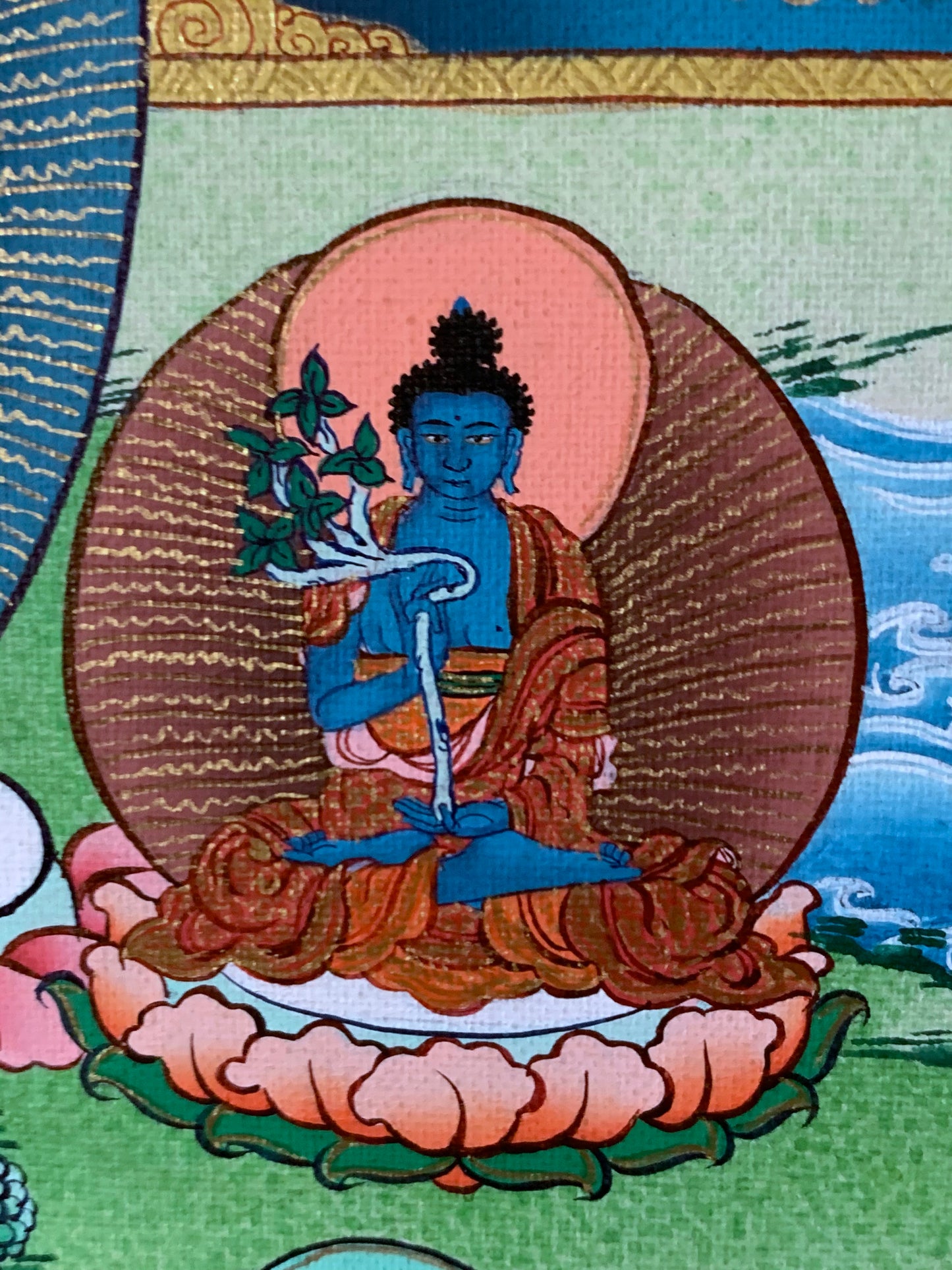 Thirty Five Buddha Thangka