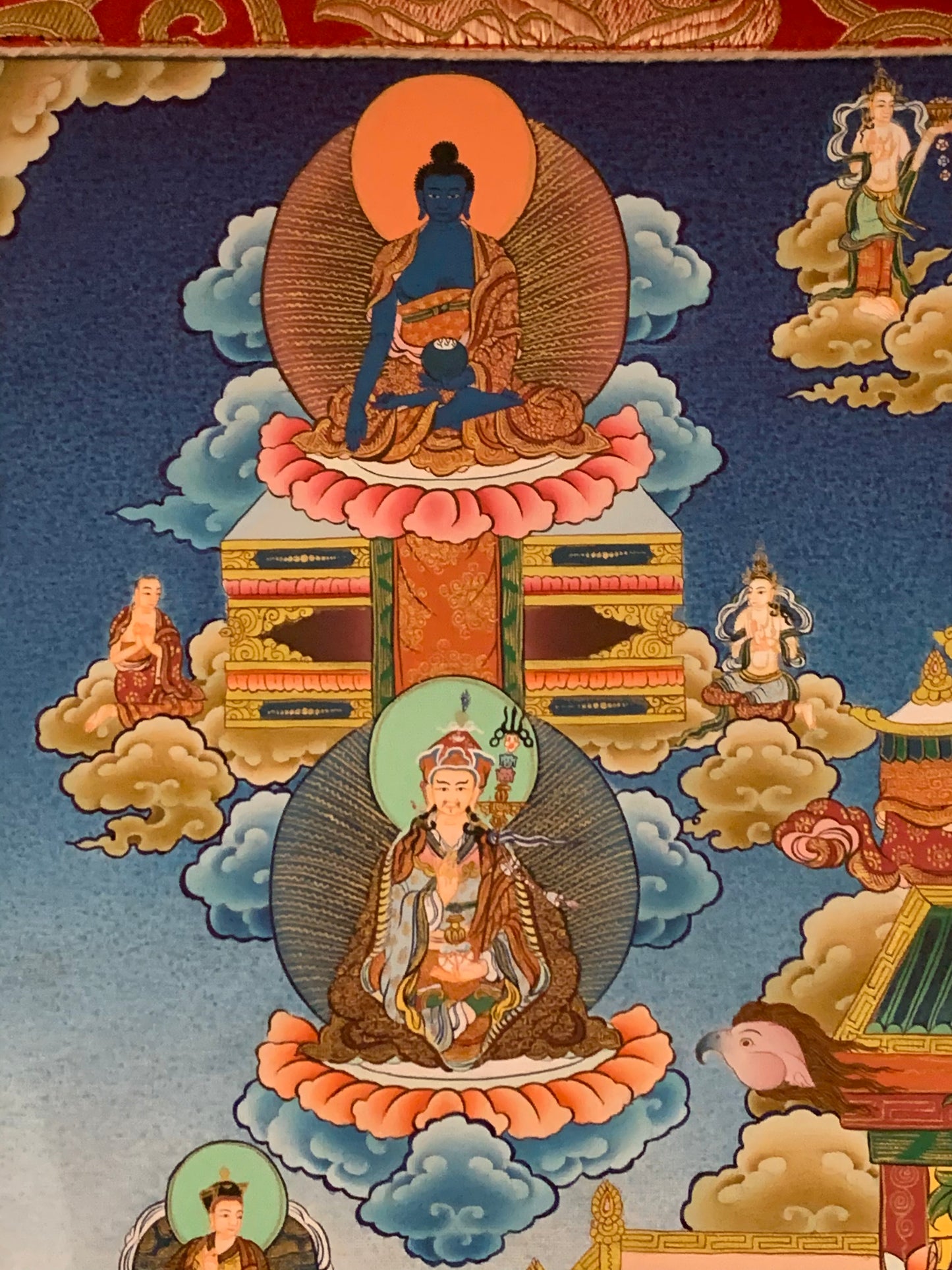 Amitabha Pureland Thangka