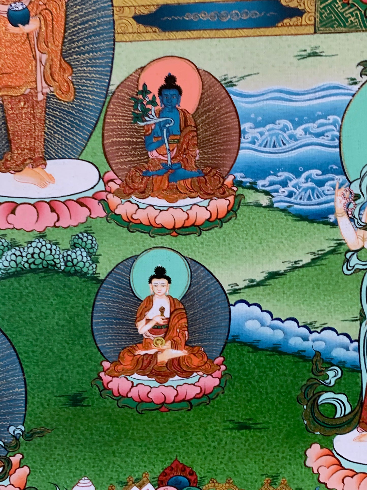 Thirty Five Buddha Thangka