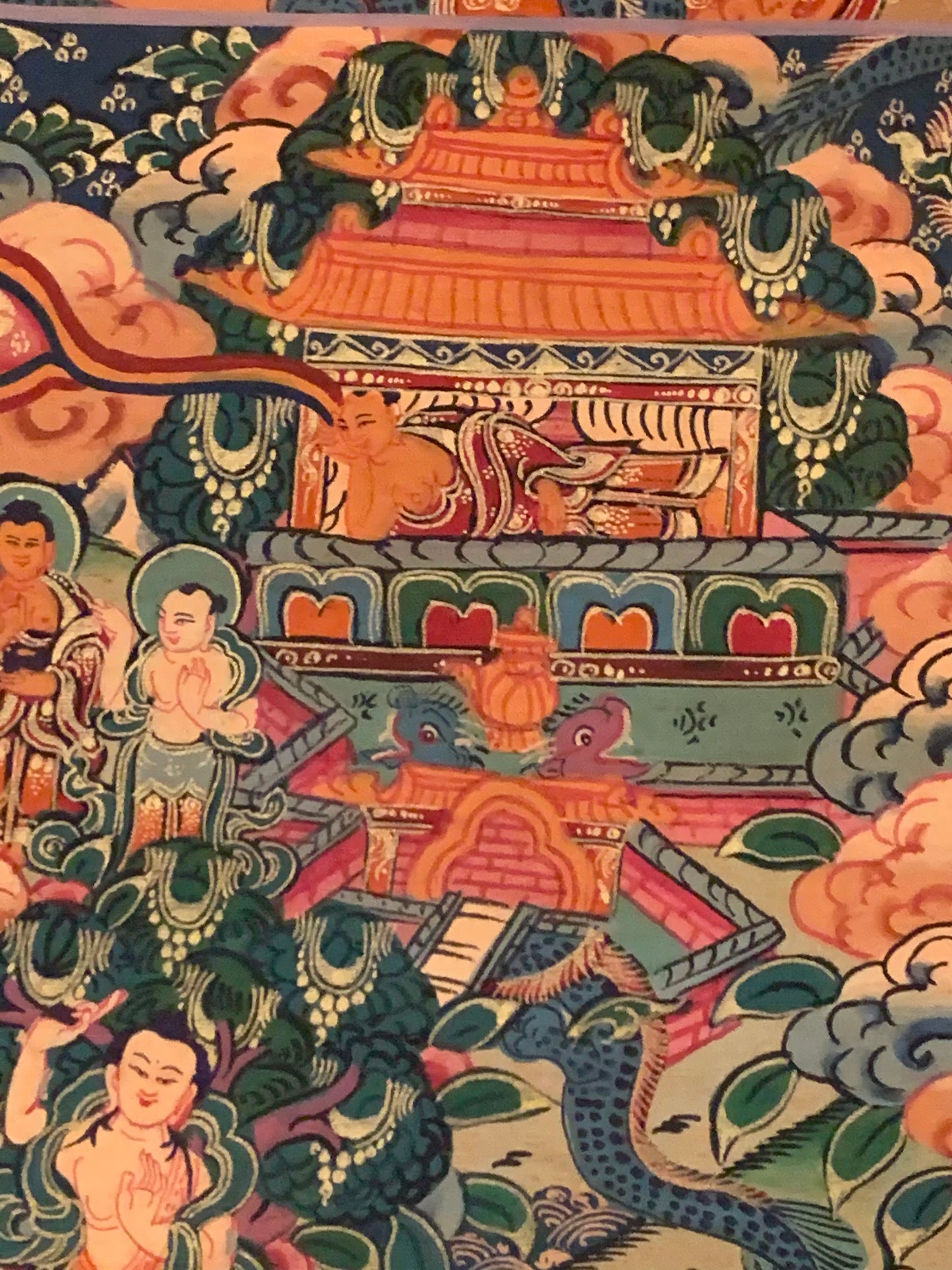 Shakyamuni Life Story Thangka