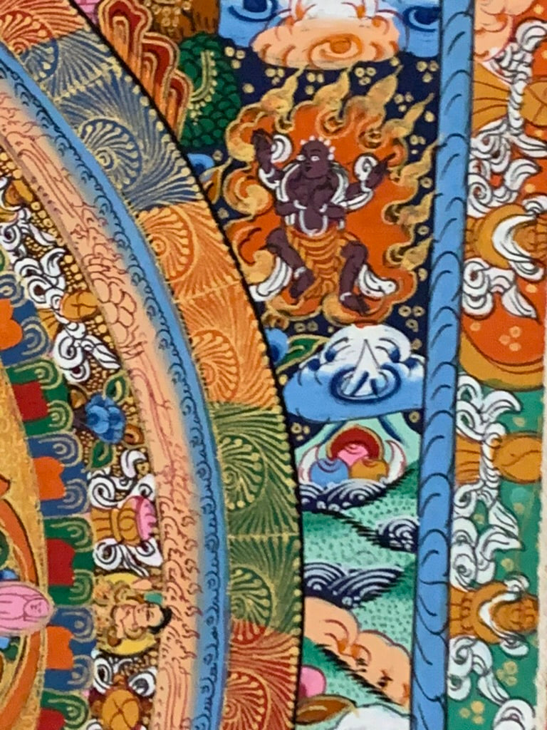 Buddha Avalokiteshvara Mandala Thangka