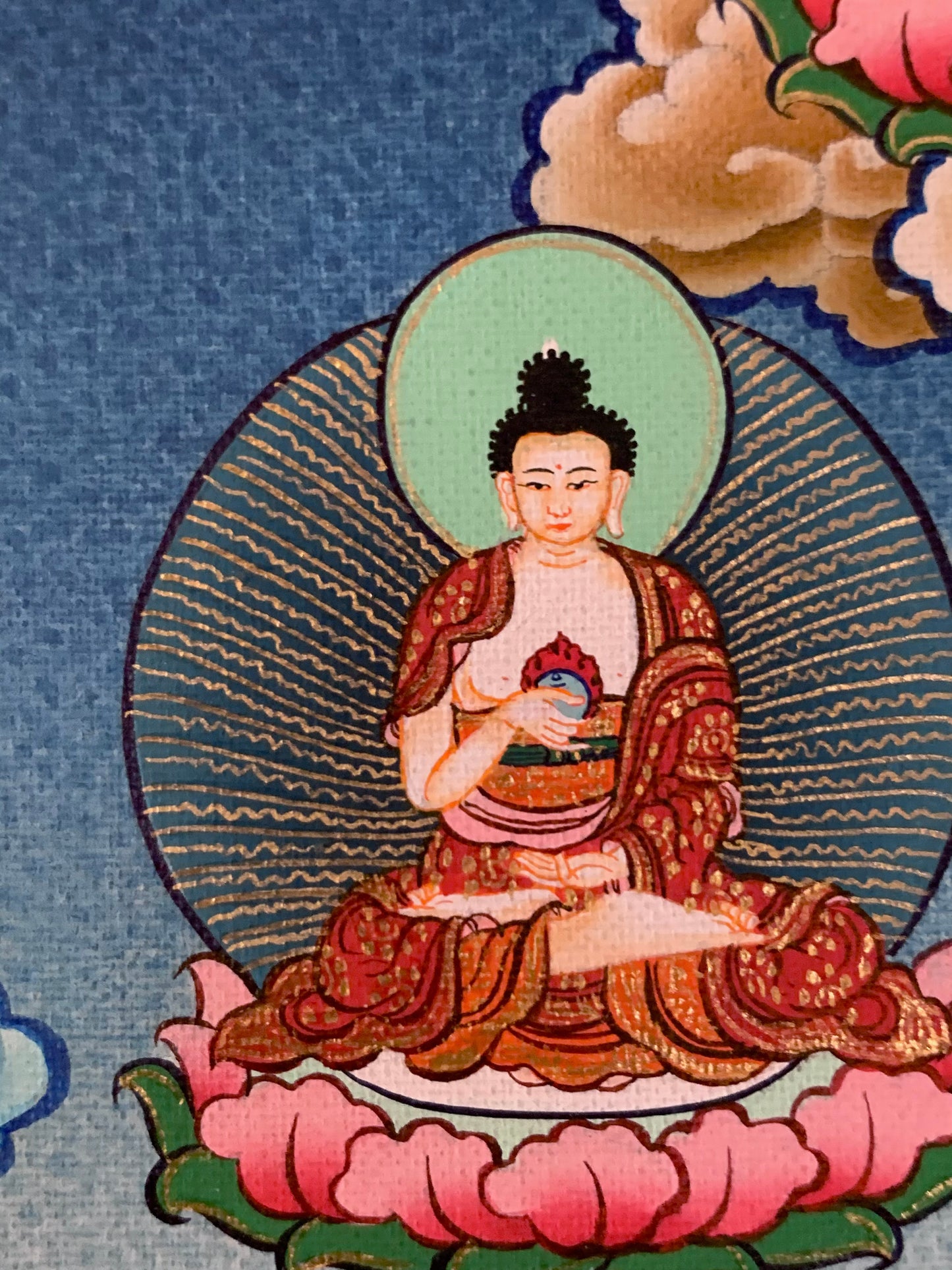 Thirty Five Buddha Thangka