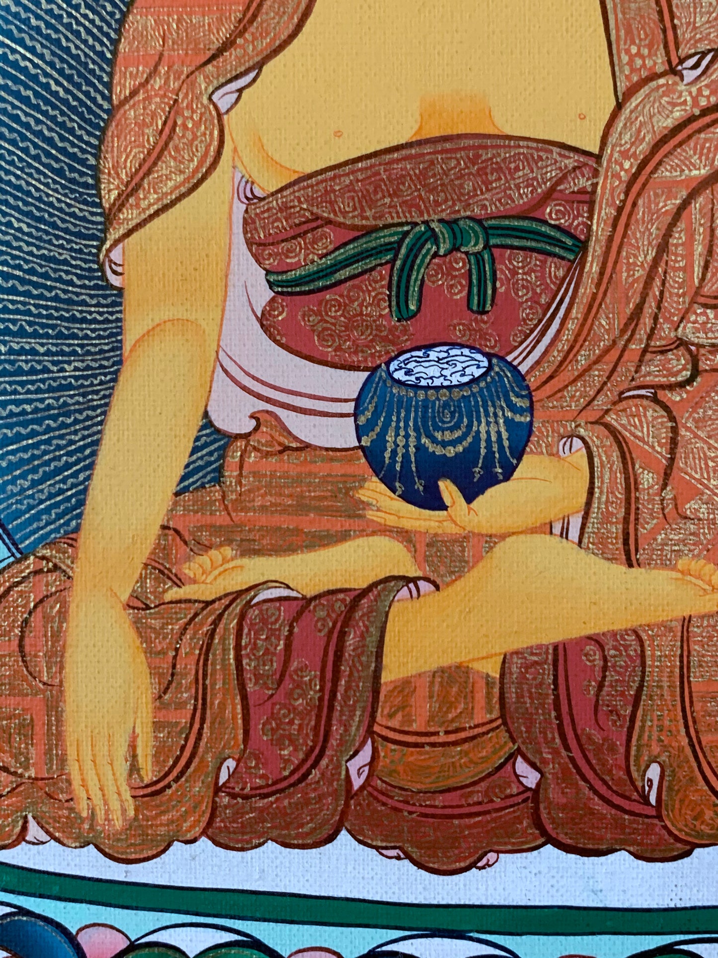 Thirty Five Buddha Thangka