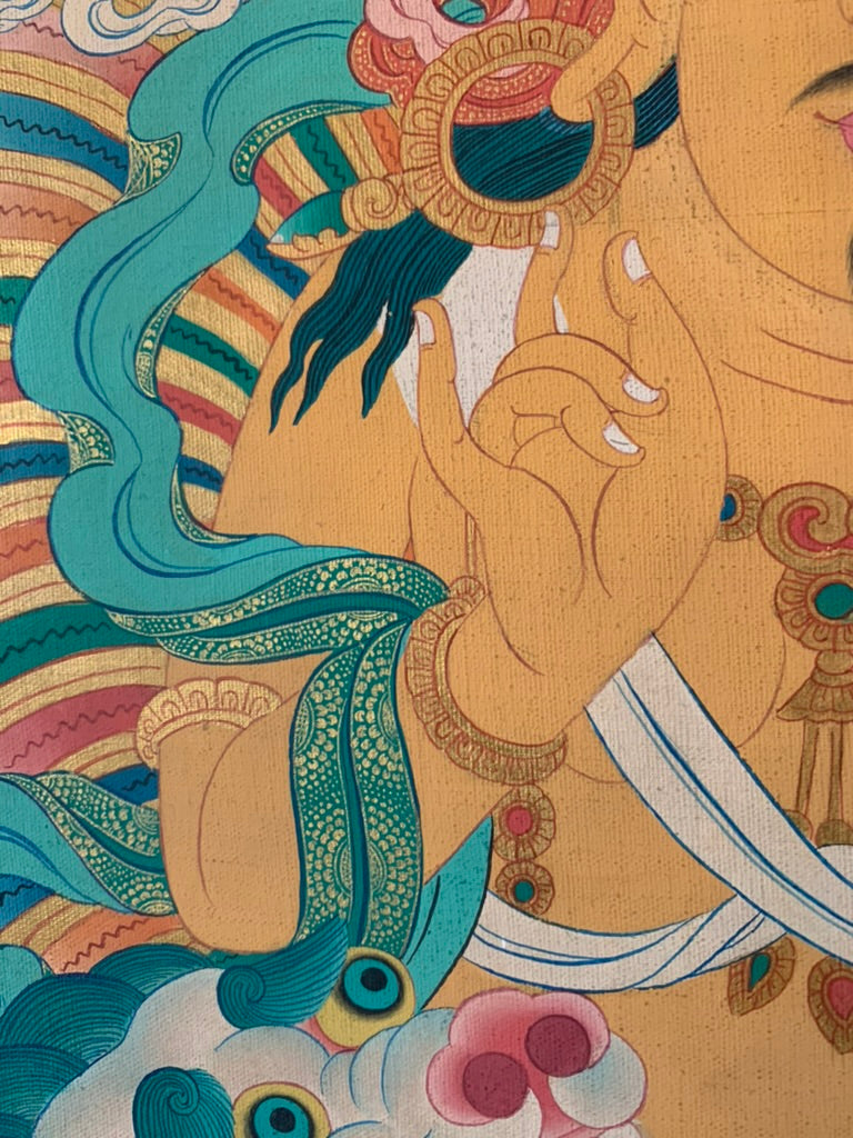 Namtoshe Vaishravana King of North Thangka