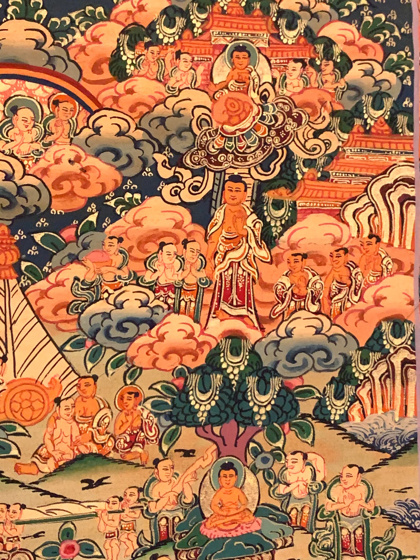 Shakyamuni Life Story Thangka