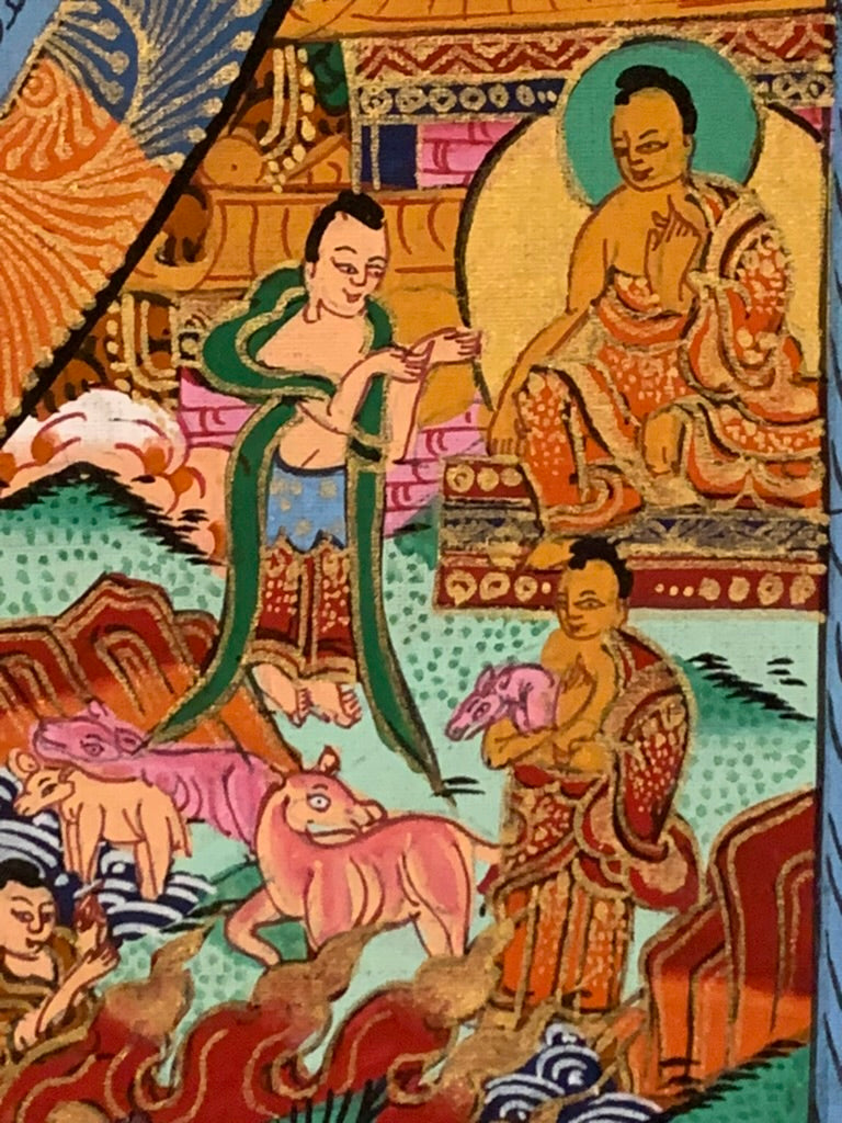 Buddha Avalokiteshvara Mandala Thangka