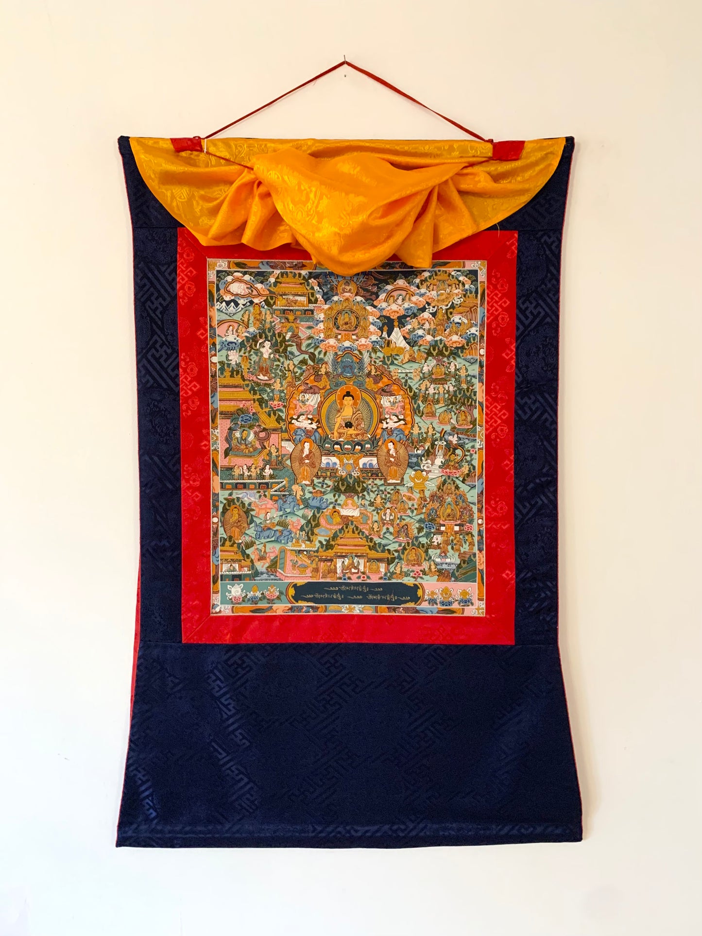 Shakyamuni Life Story Thangka