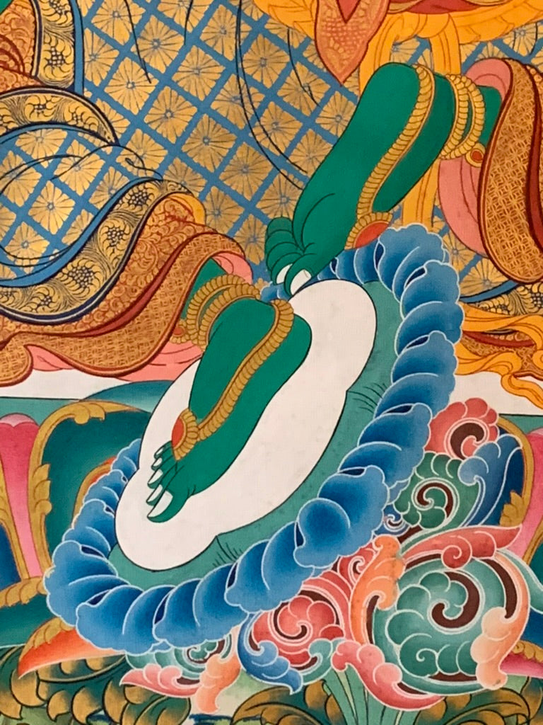 Green Tara Thangka