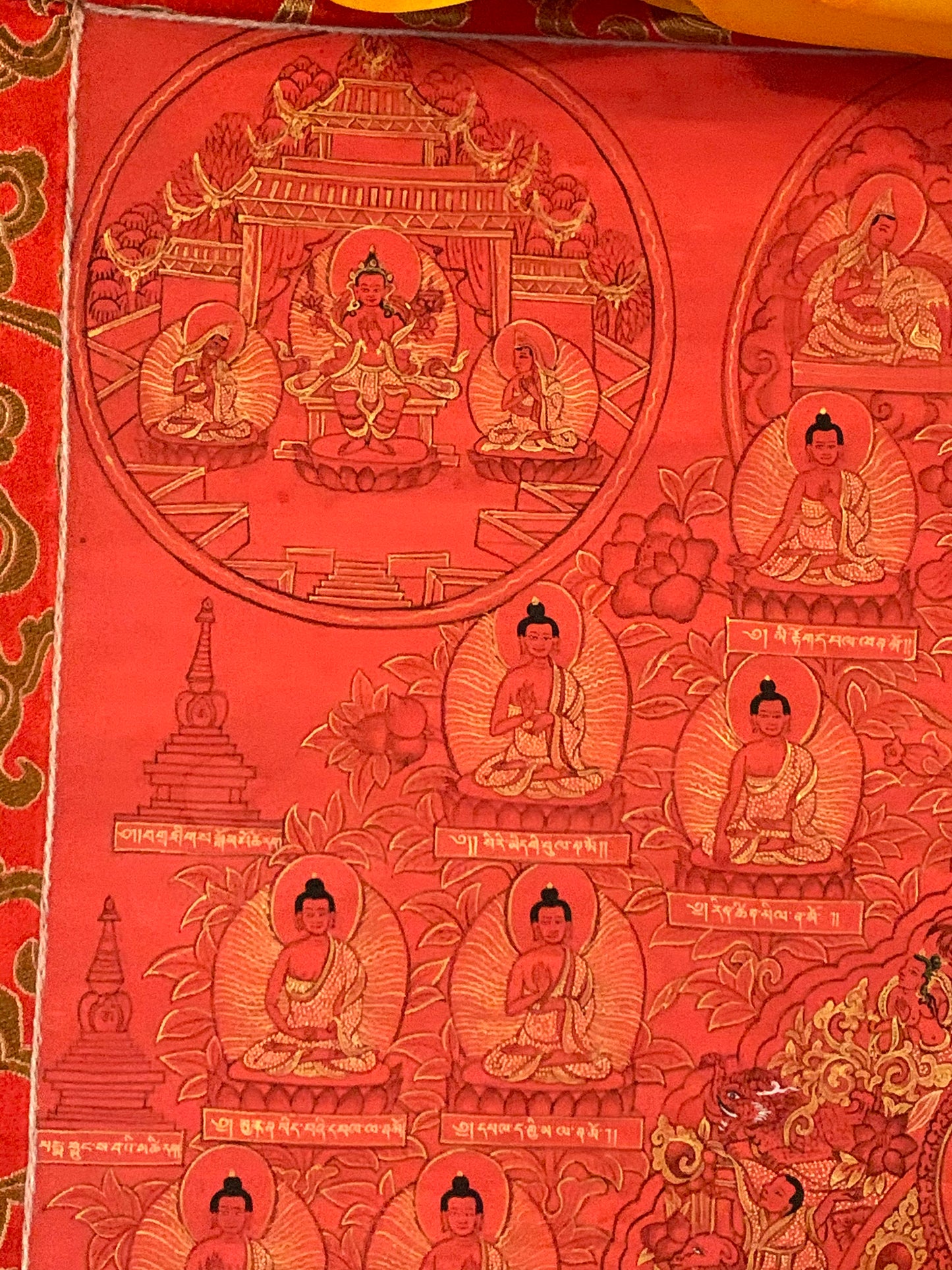 35 Buddha Thangka