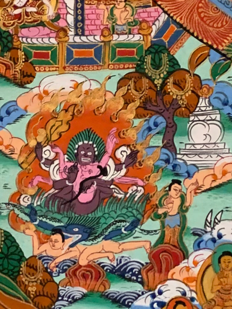 Buddha Avalokiteshvara Mandala Thangka