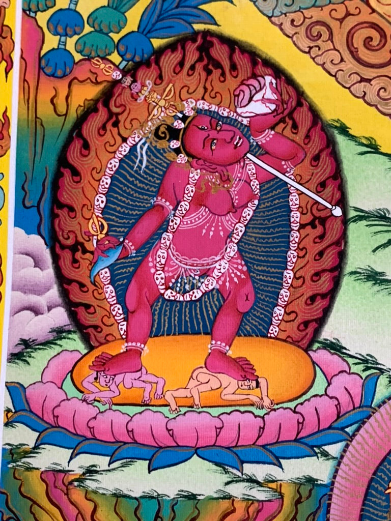 Chakrasamvara Mandala Unbrocaded Thangka