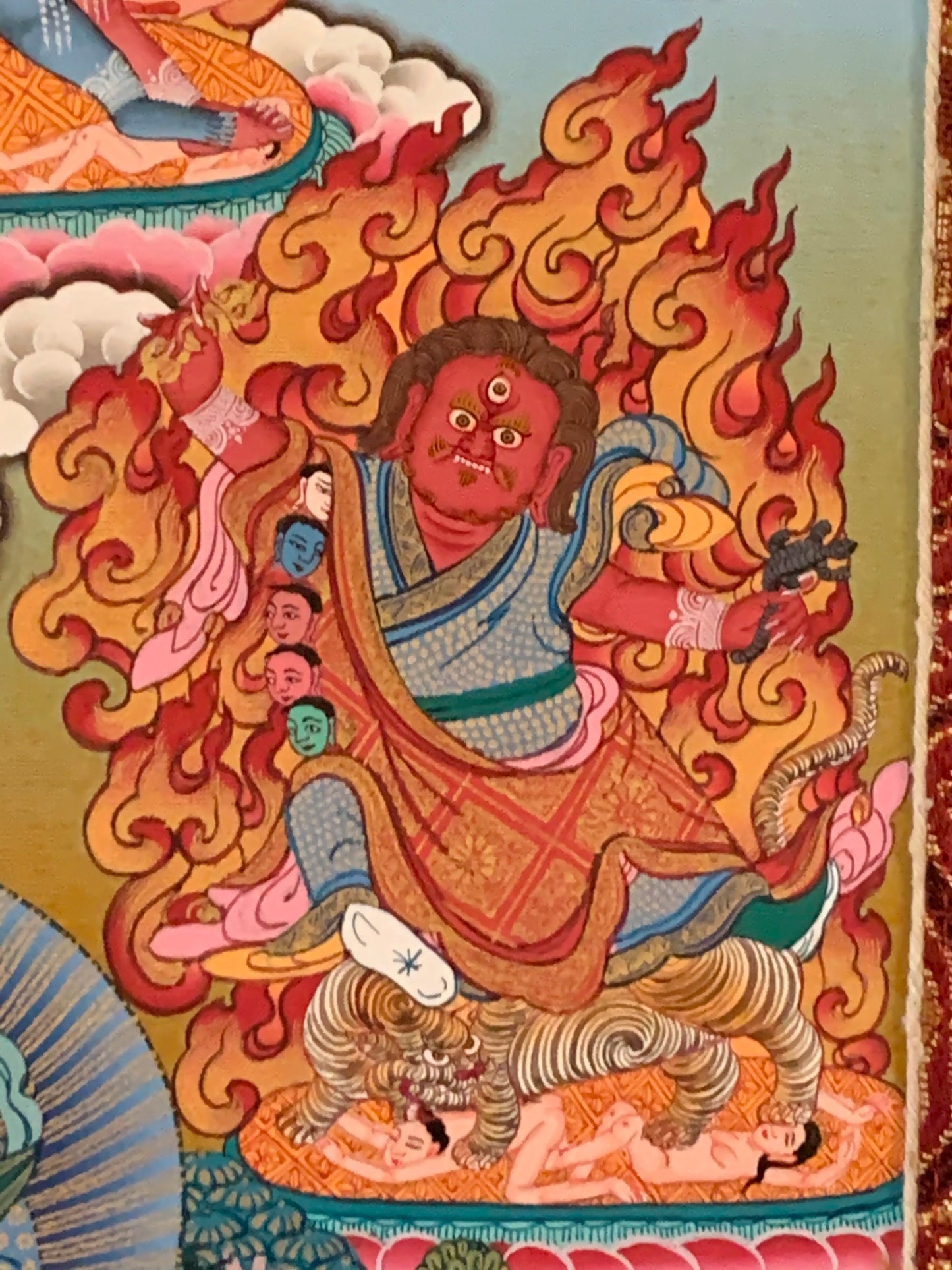 25 Disciples Guru Rinpoche Thangka