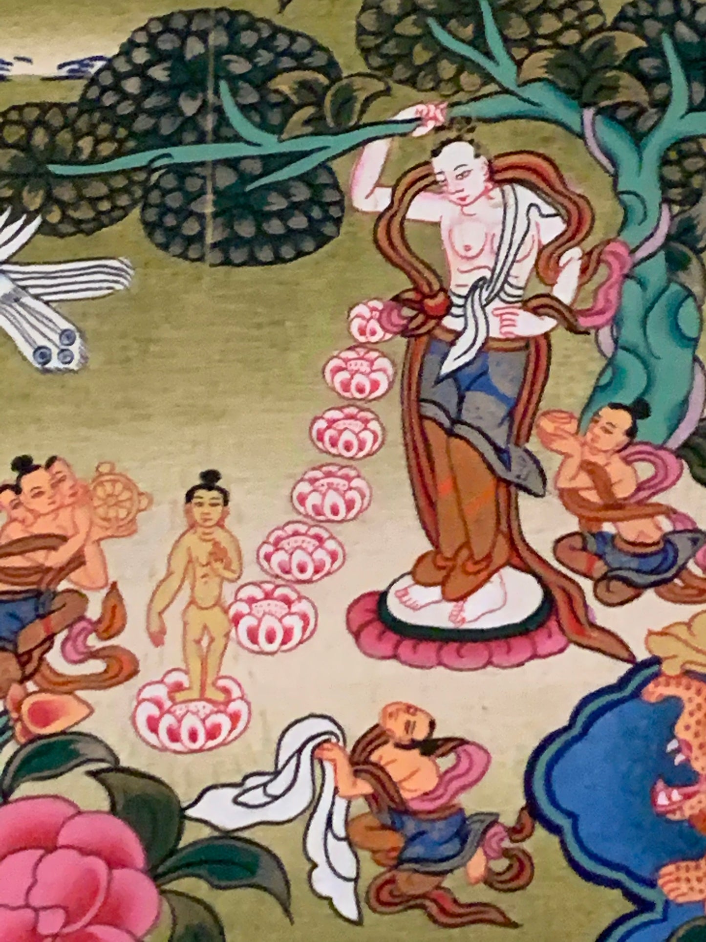 Shakyamuni Life Story Thangka