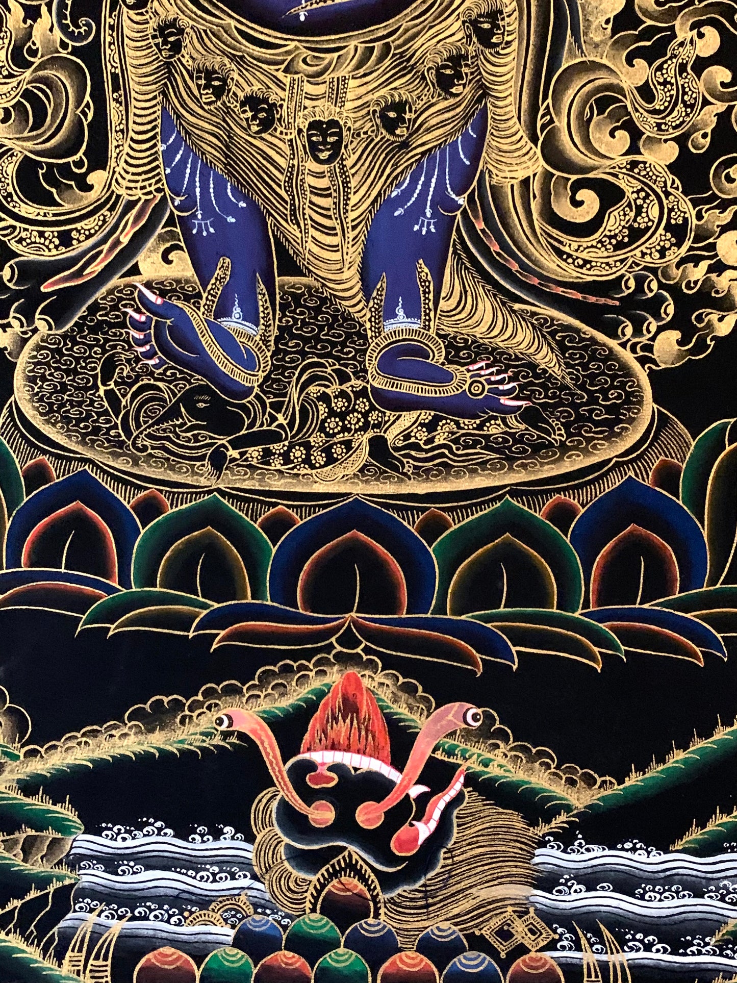 Six Armed Mahakala Thangka