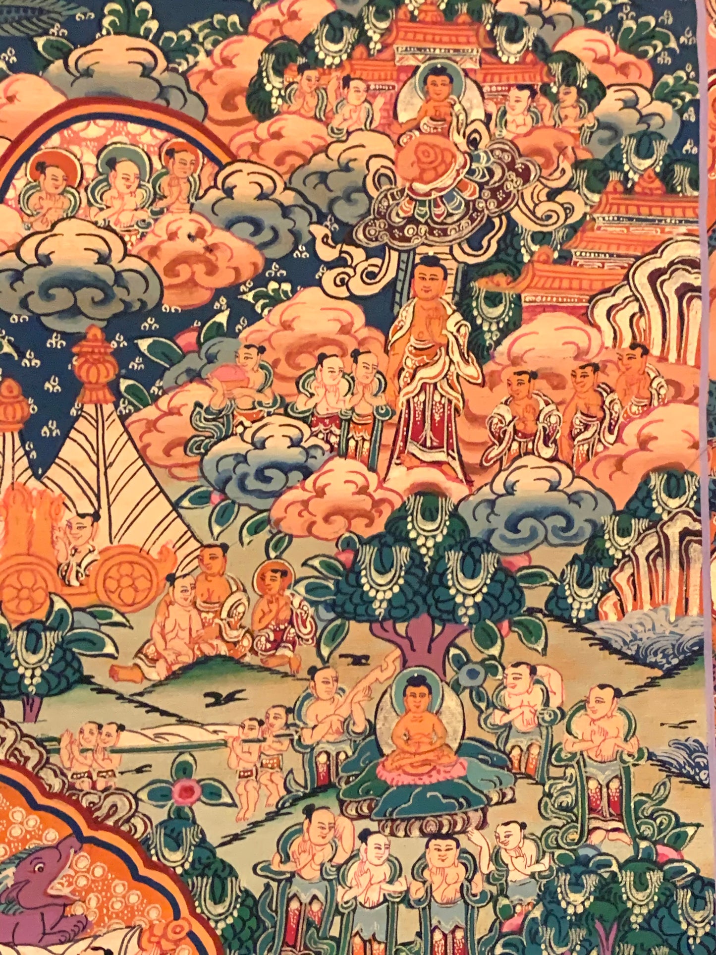 Shakyamuni Life Story Thangka