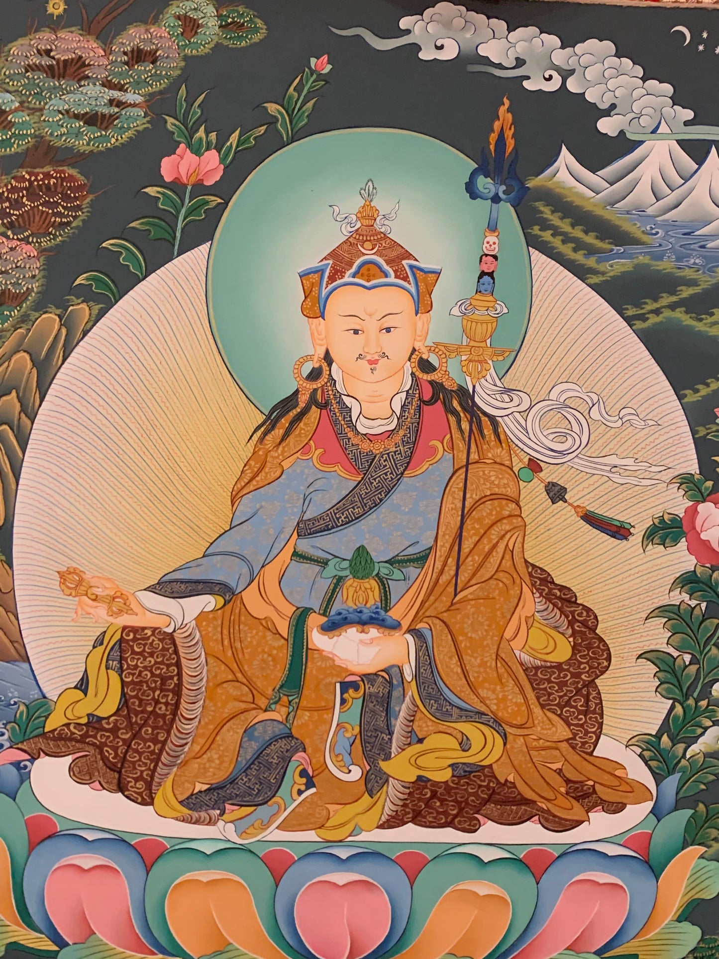 Guru Rinpoche Thangka