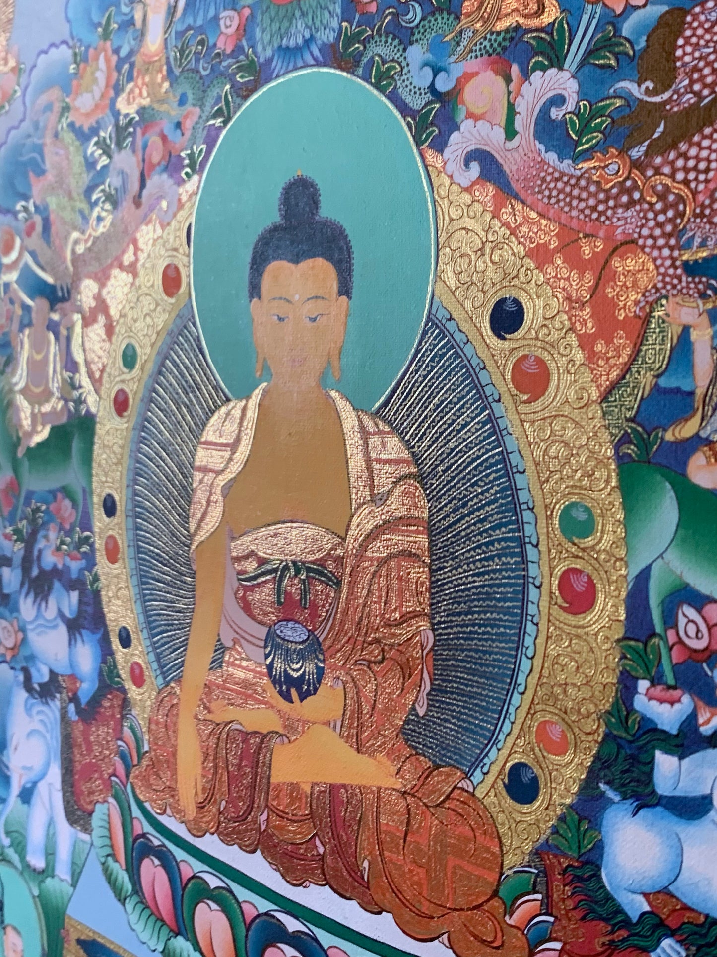 Thirty Five Buddha Thangka