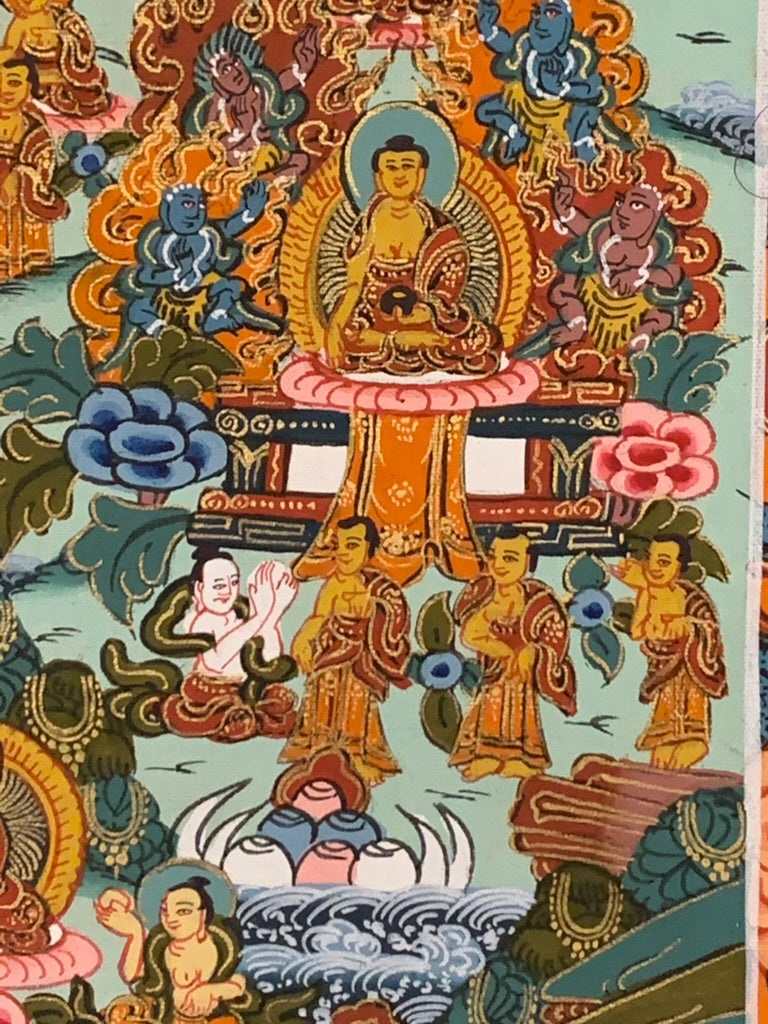 Shakyamuni Life Story Thangka