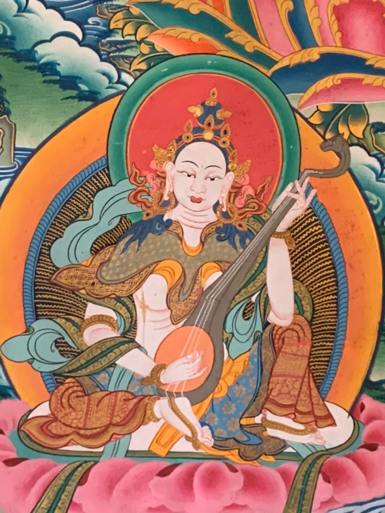 Green Tara Thangka