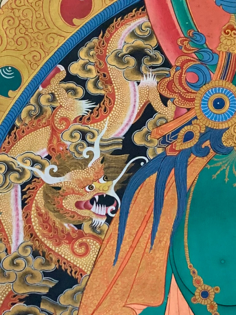 Green Tara Thangka