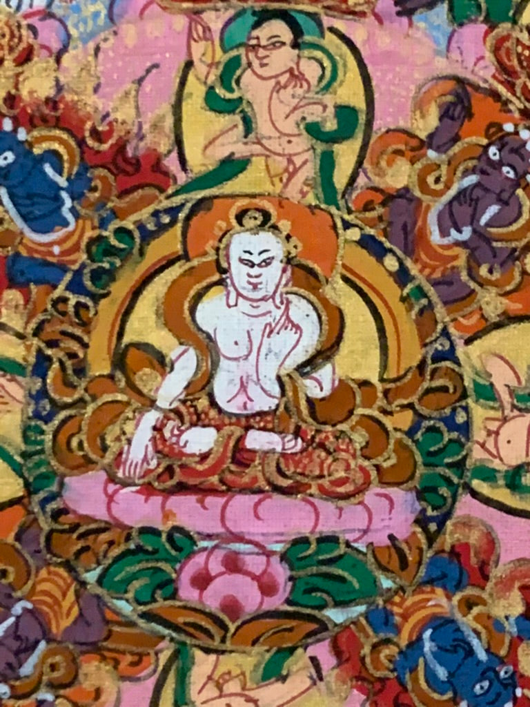 Buddha Avalokiteshvara Mandala Thangka