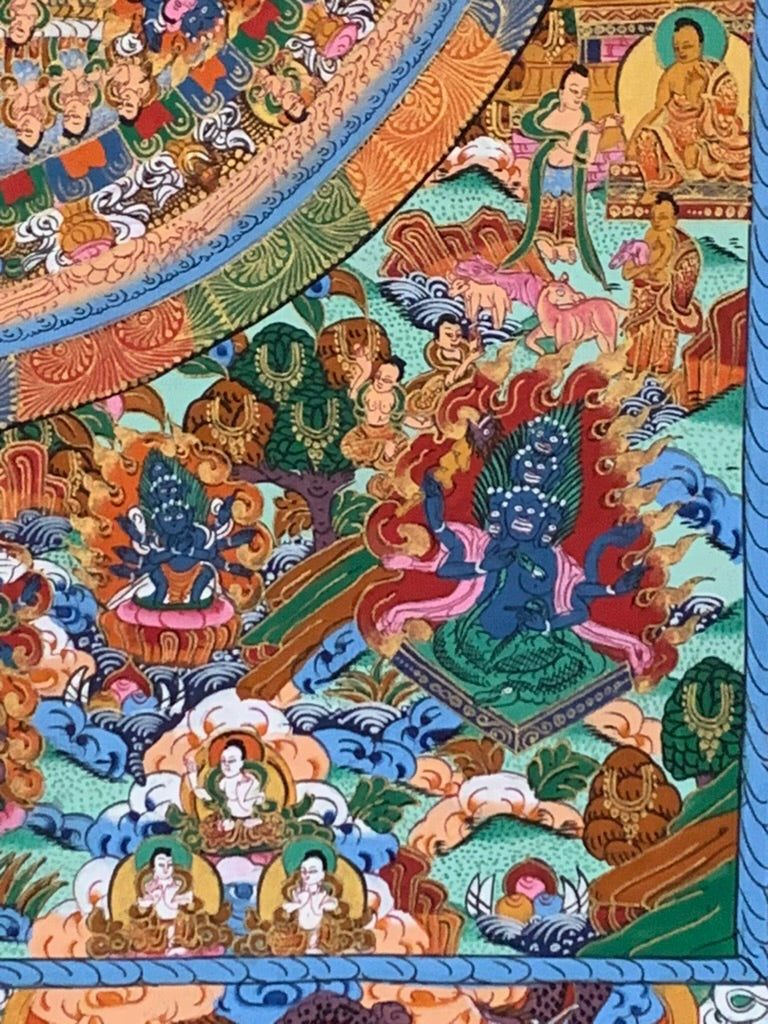 Buddha Avalokiteshvara Mandala Thangka