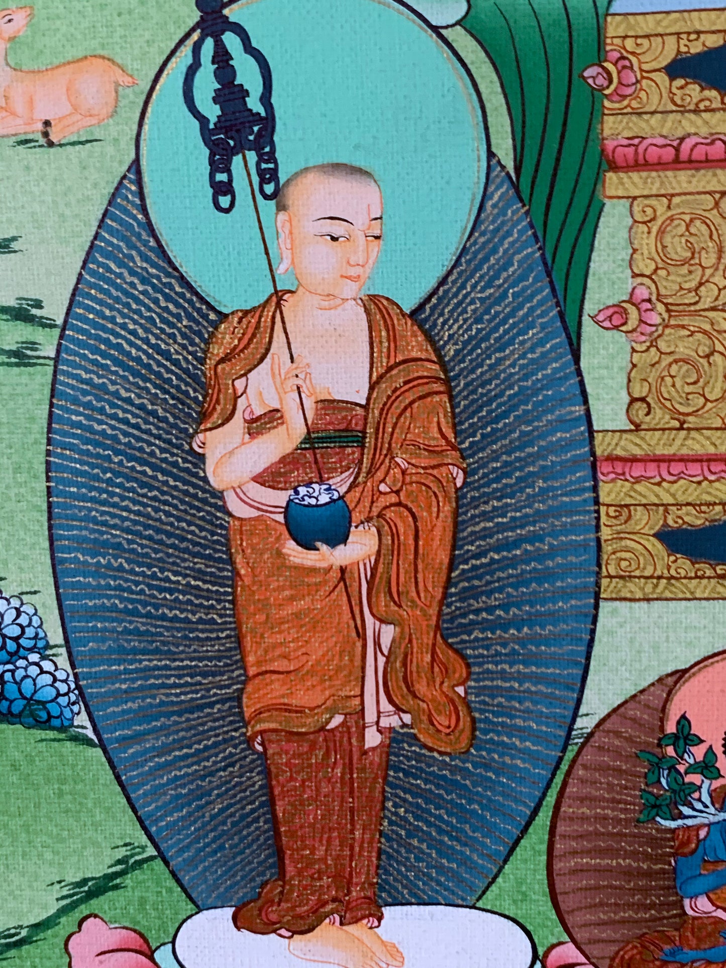 Thirty Five Buddha Thangka