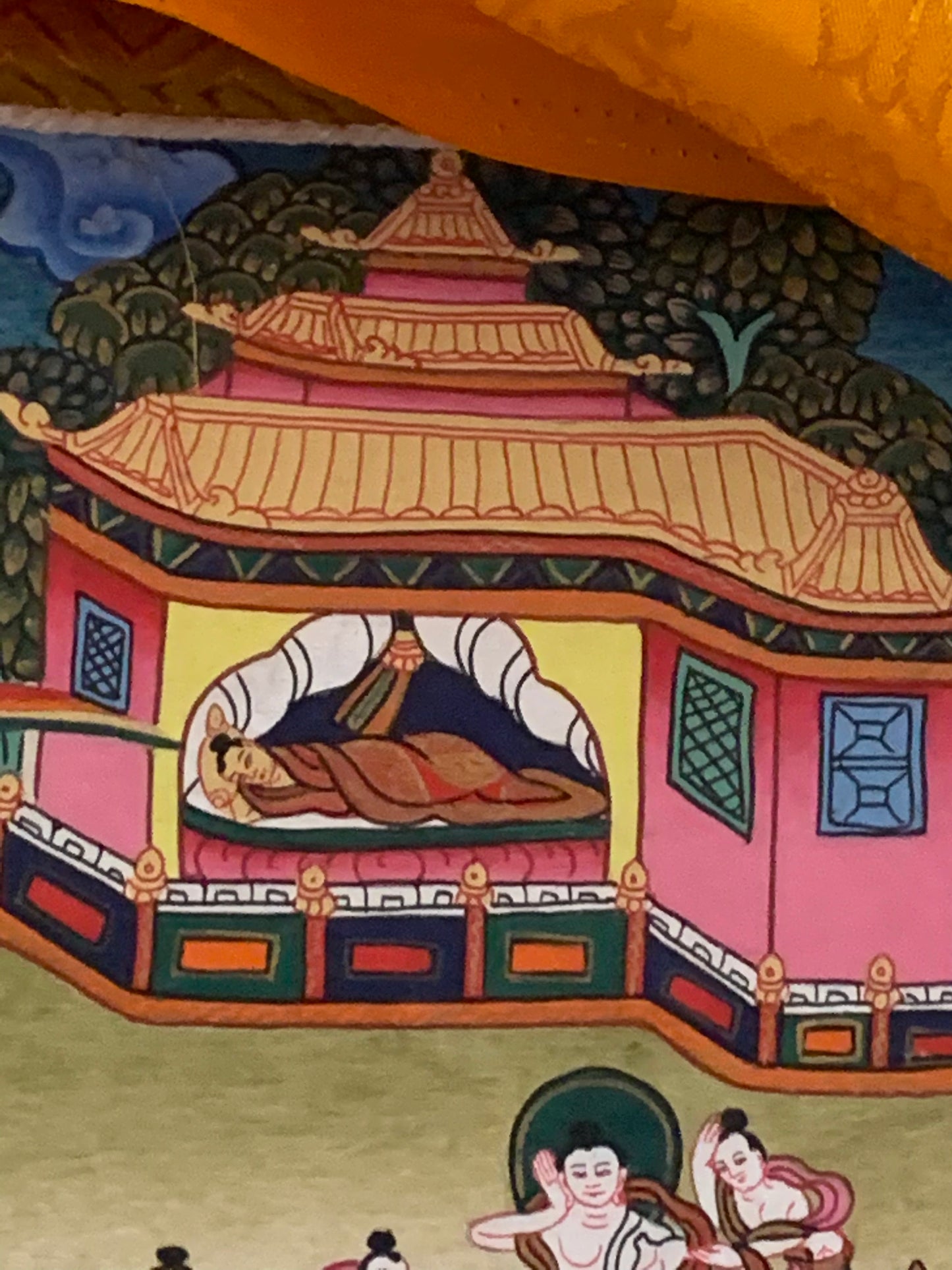 Shakyamuni Life Story Thangka