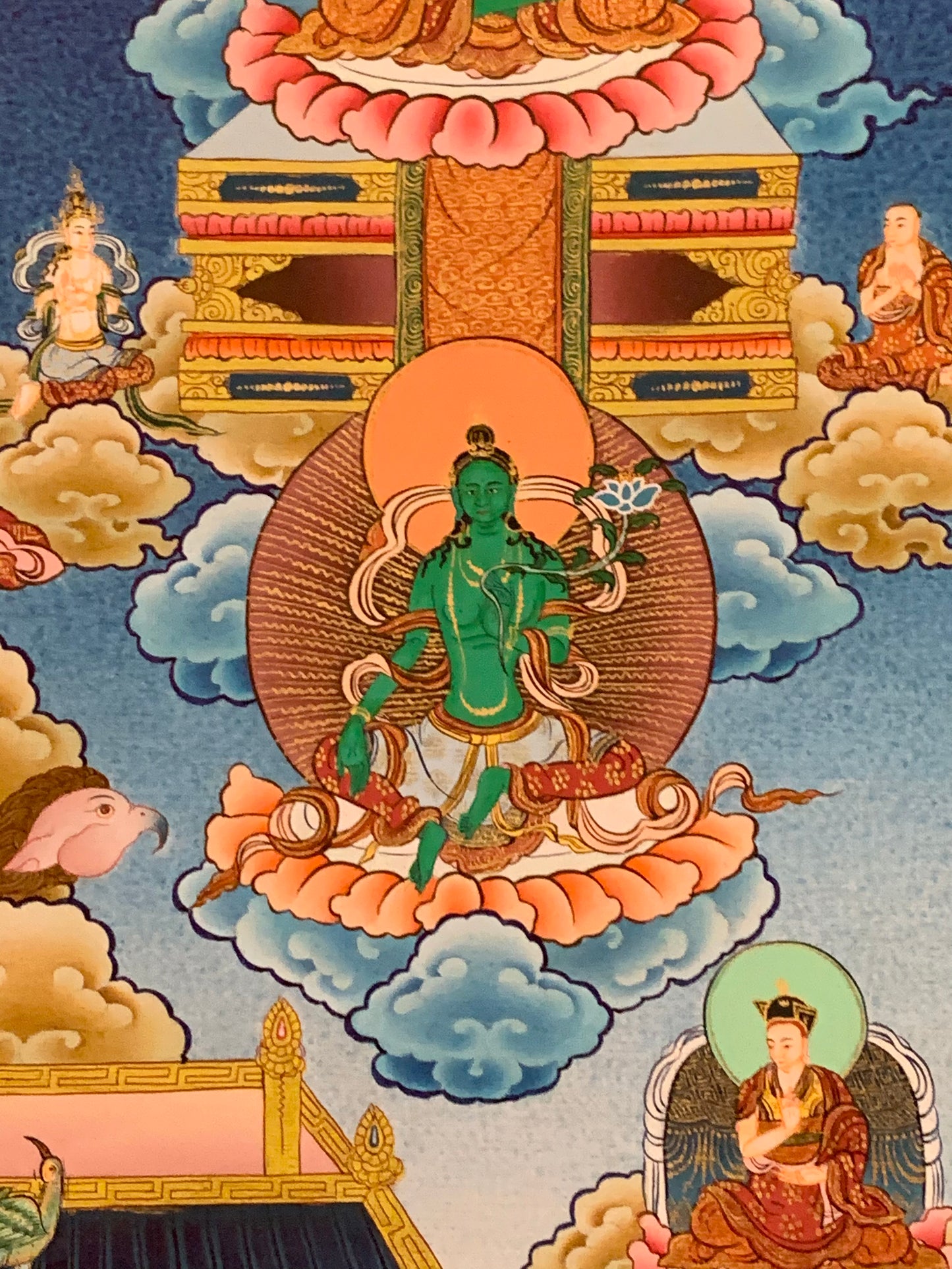 Amitabha Pureland Thangka