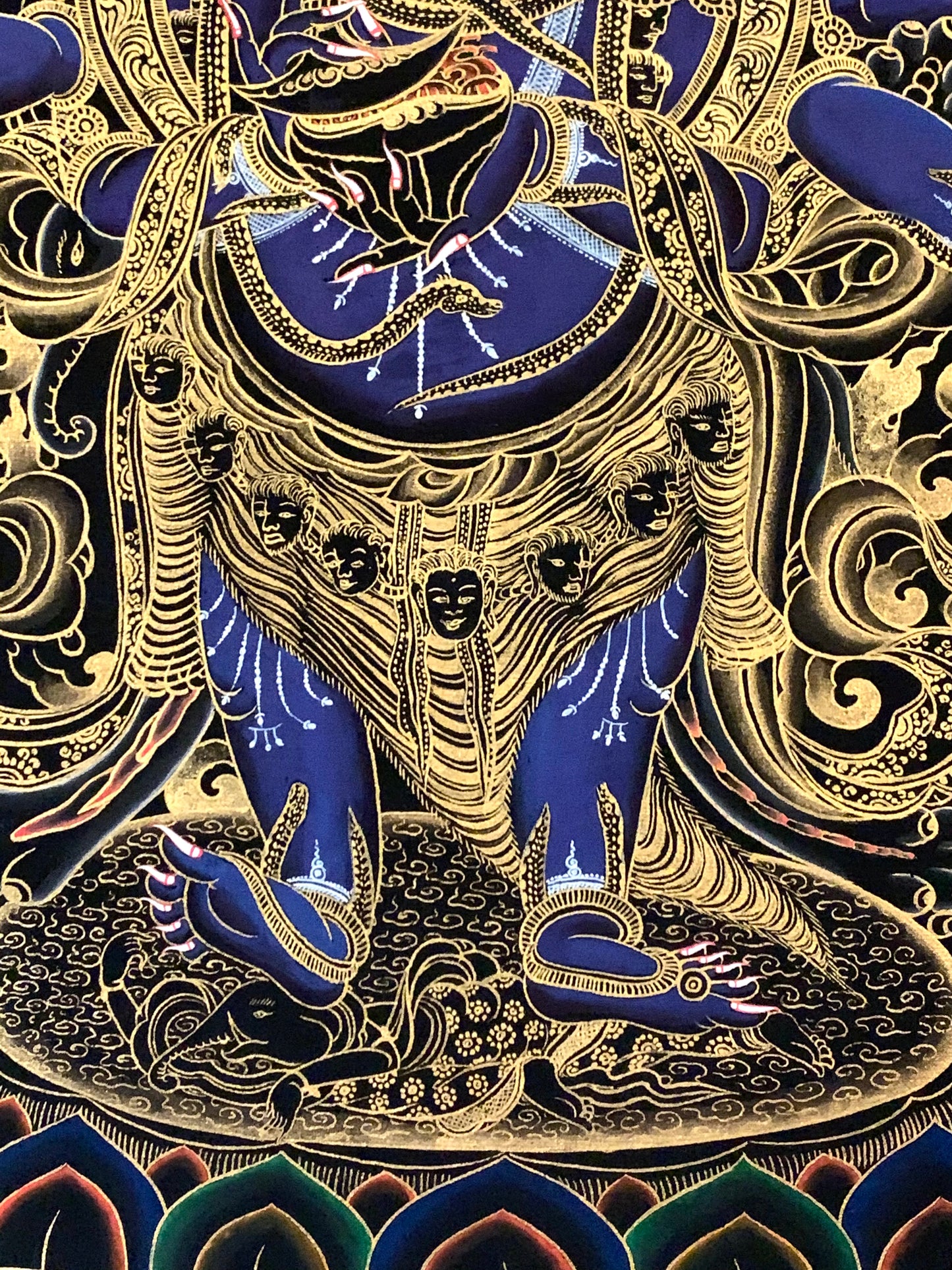 Six Armed Mahakala Thangka