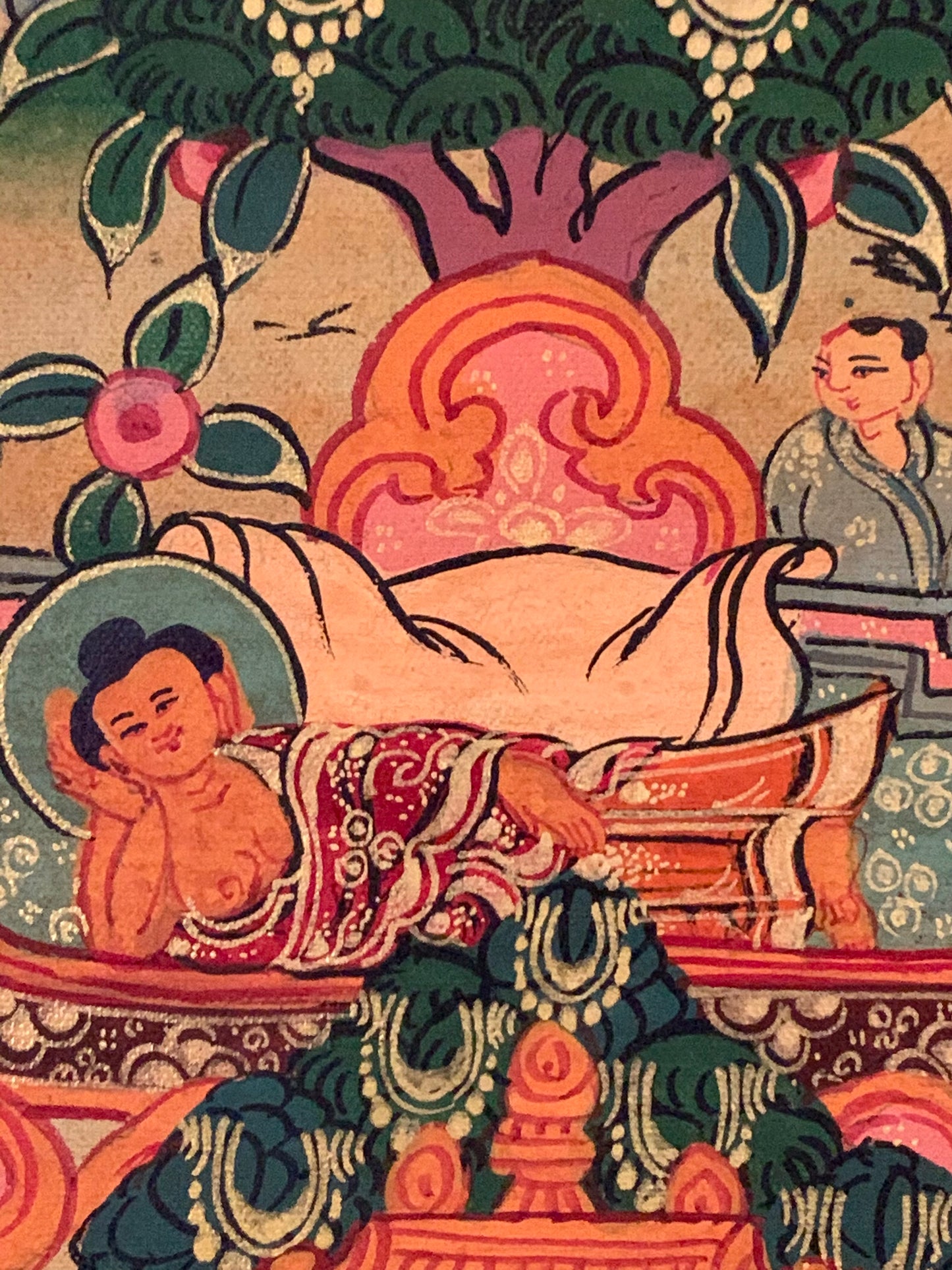 Shakyamuni Life Story Thangka